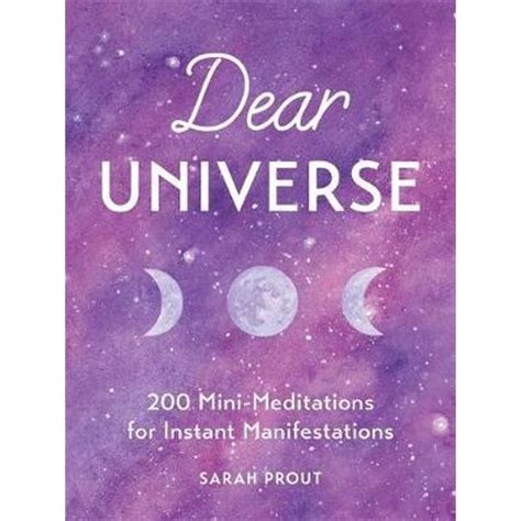 sarah prout|sarah prout dear universe.